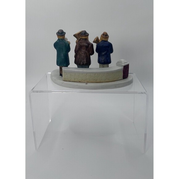Vintage LEMAX Porcelain Street Musicians Dickensvale 1993 - Picture 3 of 4